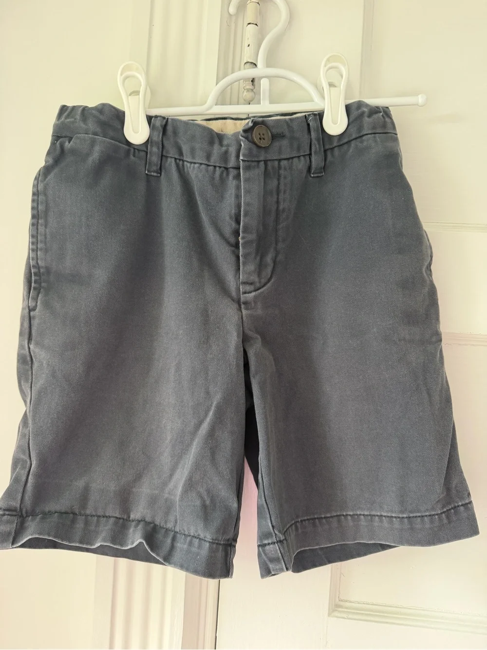 Gap Kids Navy Chino Shorts, size 6 Husky